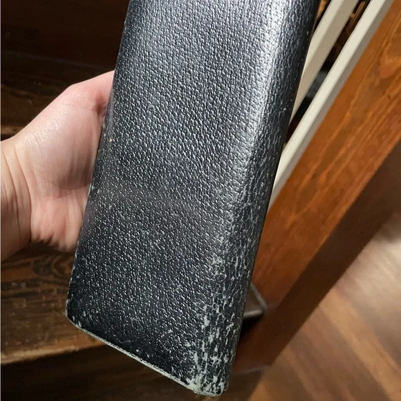 Gucci Tom Ford era black trifold leather wallet - Picture 8 of 15